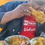 makan lontong stengkel enak