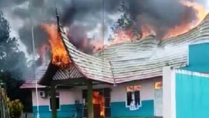 Kantor Wali Nagari Muaro Sopan, Kecamatan Padang Laweh, Kabupaten Dharmasraya, Sumatera Barat