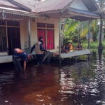 Banjir yang menggenangi Kabupaten Kayong Utara