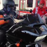 Motor Gede 1500 cc sedang pengisian BBM Jenis Pertamax