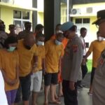 Pelaku yang ditangkap Satreskim Polres Dharmasraya