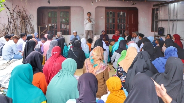 Penyaluran santunan Pendidikan Peduli Yayasan Berkah Amal Salih