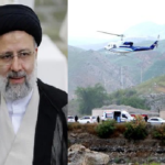 Helikopter Yang Membawa Presiden Iran Ebrahim Raisi saat lepas landas dekat perbatasan iran dan azerbaijan